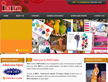 Tablet Screenshot of inifddelhi.com